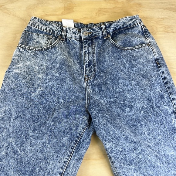 Ragged Women’s Vintage Y2K Acid Wash Blue Denim Jeans - Picture 3 of 14